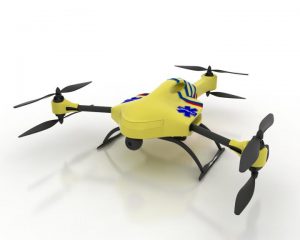 Multirotor drone de 6 motores