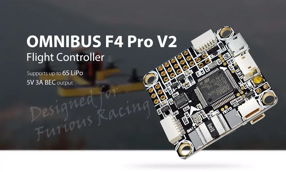 Controlador de vuelo Omnibus F4 V2