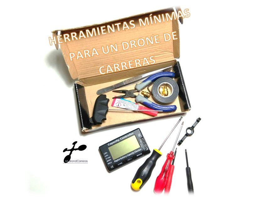 ¿Que herramientas necesito para montar y reparar mi dron?