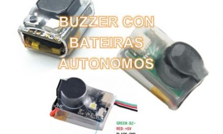 Buzzer Autónomos con Baterías anti perdida para Dron