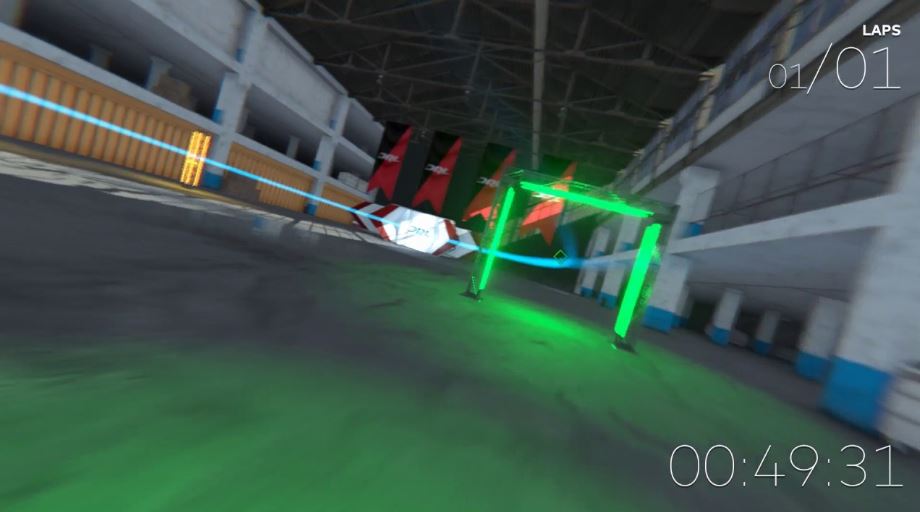 Simulador dron Drone Racing League
