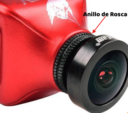 Lente Y Anillo Rosca Camara FPV