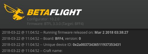 Betaflight Configurador