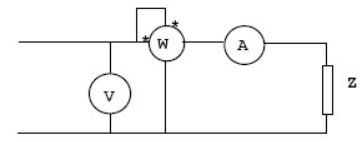 Esquema Vatimetro