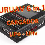 URUAV 6 in 1 PRO Cargador LiPo 1S