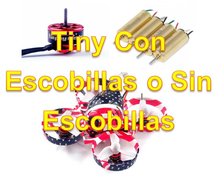 Tinys, ¿Con Motor de Escobillas o Sin Escobillas?