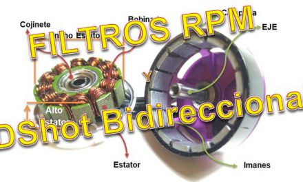 Filtro RPM y DShot Bidireccional en Betaflight 4.1