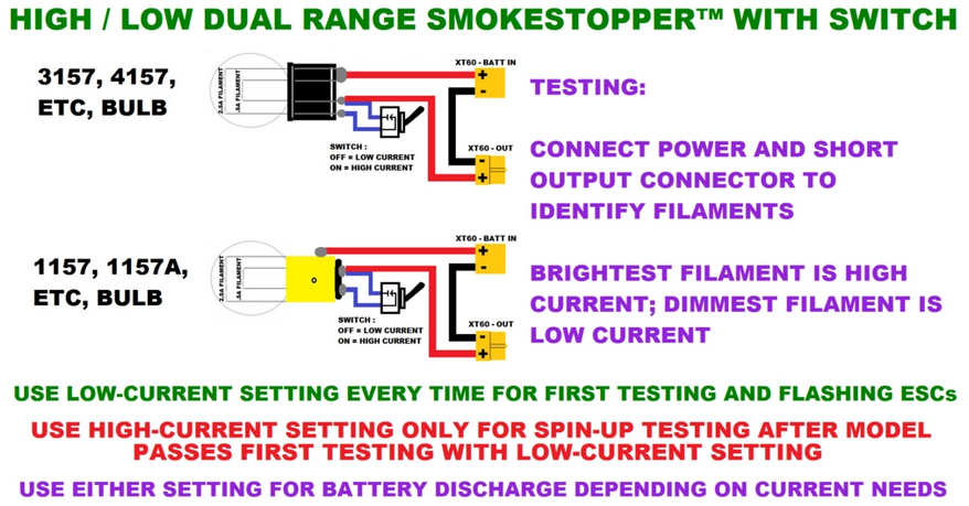 montaje smoke stopper bombilla